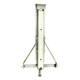 Uitdraaipoot 21" (53,34 cm) gegalvaniseerd