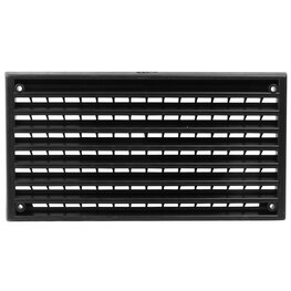 Binnenrooster pvc 89 x 171 zwart