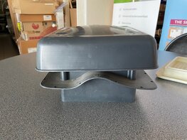 Dakverluchting antraciet 250 x 250