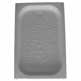 Huidlaag douche 680 x 1035 wit pvc