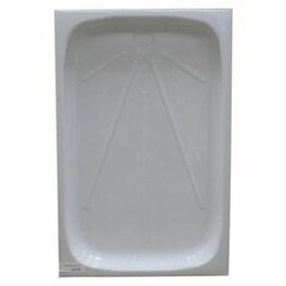 Huidlaag douche 104 5x 680 wit pvc